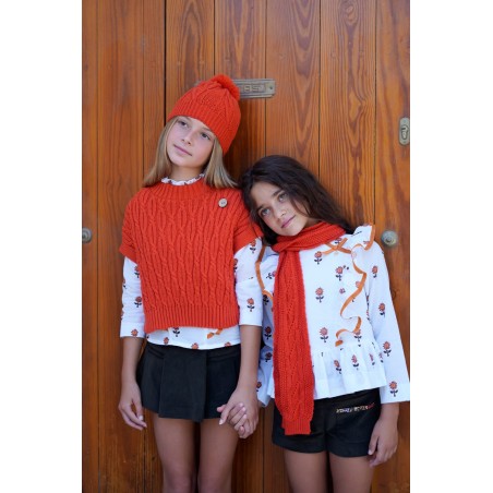 noma fernandez chaleco  punto coral