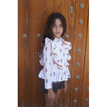noma fernandez conjunto blusa y short coral