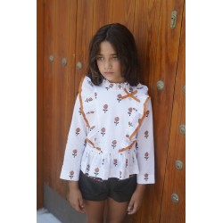 noma fernandez conjunto blusa y short coral