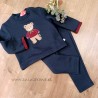 chandal niño oso azul marino de KIZ
