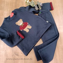 chandal niño oso azul marino de KIZ
