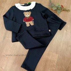 conjunto chandal niña oso de KIZ