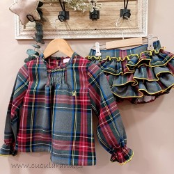 Eva castro blusa y ranita charlestone