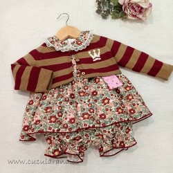 Eva castro chaqueta corta rayas matilda