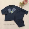 Chandal KIZ azul RAQUETAS de TENNIS