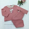 Conjunto Chándal niña rosa RATITA de kiz