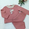 Conjunto Chándal niña rosa RATITA de kiz