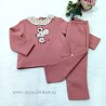 Conjunto Chándal niña rosa RATITA de kiz