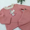 Conjunto Chándal niña rosa RATITA de kiz