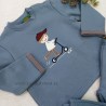 Chandal KIZ azul PATINETE