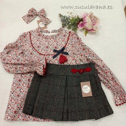 Noma fernandez conjunto niña BRISTOL shor falda
