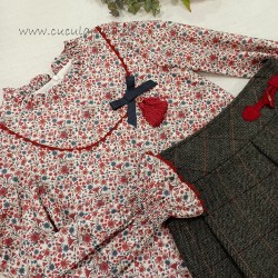 Noma fernandez conjunto niña BRISTOL shor falda
