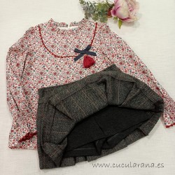 Noma fernandez conjunto niña BRISTOL shor falda
