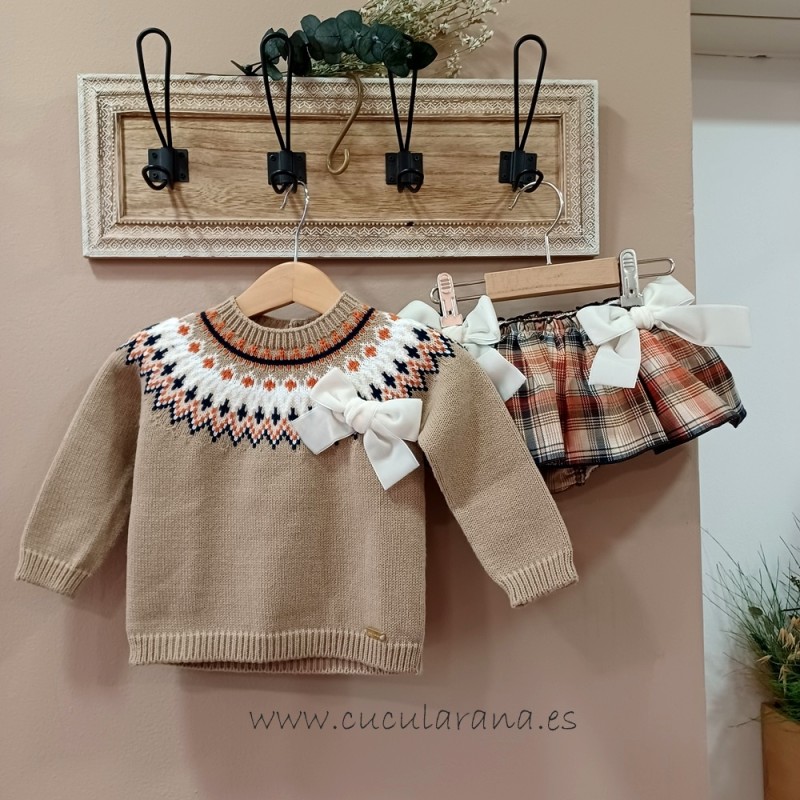 Cesar blanco conjunto ranita calabaza