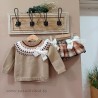 Cesar blanco conjunto ranita calabaza