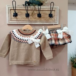 Cesar blanco conjunto ranita calabaza
