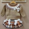 Cesar blanco conjunto ranita calabaza