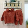 Cesar Blanco Conjunto punto  TEJA unisex