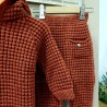 Cesar Blanco Conjunto punto  TEJA unisex