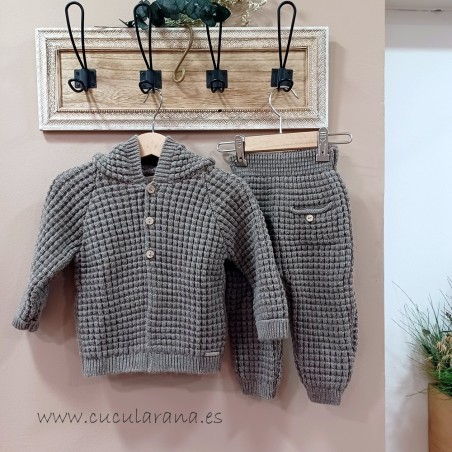 Cesar Blanco Conjunto punto Visón unisex