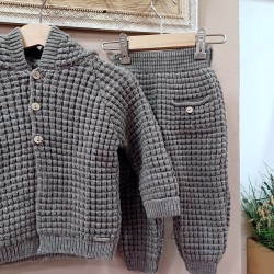 Cesar Blanco Conjunto punto Visón unisex