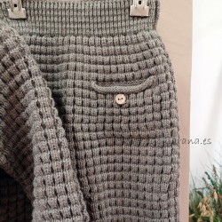 Cesar Blanco Conjunto punto Visón unisex