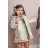 La martinica abrigo charol beige