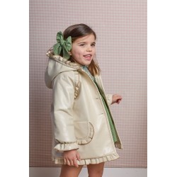 La martinica abrigo charol beige