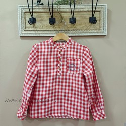 Noma Fernandez camisa niño vichy bristol