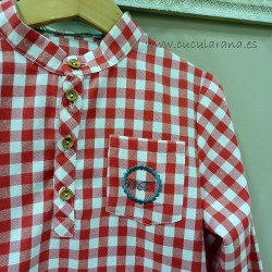 Noma Fernandez camisa niño vichy bristol