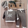 Cesar blanco conjunto bebe tierra