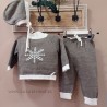 Cesar blanco conjunto bebe tierra