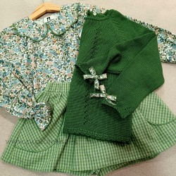 la martinica conjunto niña olivo
