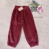 Mia y Lia pantalon ALADIN pana Granate