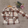 mia y lia blusa cuadros tartan