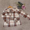 mia y lia blusa cuadros tartan