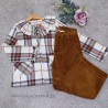 mia y lia blusa cuadros tartan