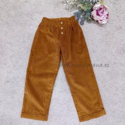 Pantalon de Pana de niño Camel