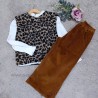 mia y lia blusa nido crudo