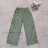 Mia y Lia pantalón de Pana Unisex verde