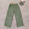 Mia y Lia pantalón de Pana Unisex verde