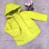 Mia y Lia anorack amarillo limon