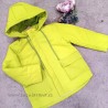 Mia y Lia anorack amarillo limon