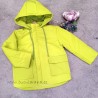 Mia y Lia anorack amarillo limon