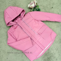 Mia y Lia anorack rosa fucsia