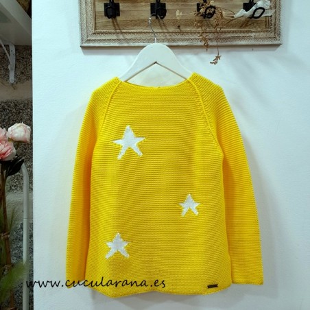 Jersey  Estrellas AMARILLO/BLANCO de CESAR BLANCO