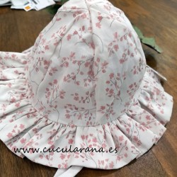 Gorrito de Sol de Flores