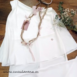 Bella bimba capa crepe crudo zaira