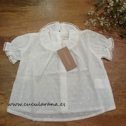 Cesar Blanco Blusa Bebe Crudo