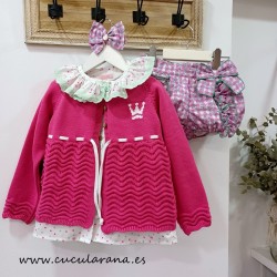 chaqueta larga niña Darina